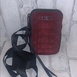 Aimee Kestenberg Nylon Stadium Crossbody in Maroon